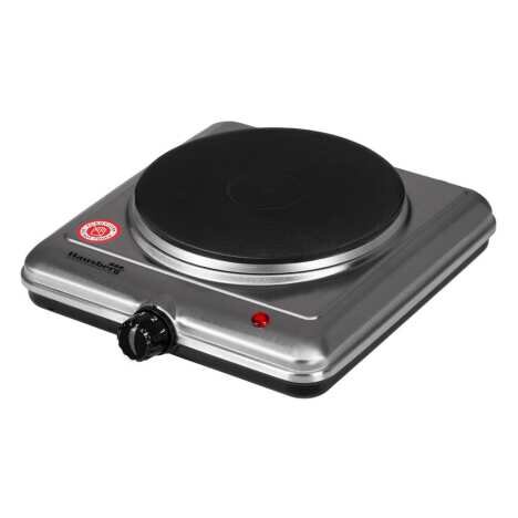 Plita electrica Inox Hausberg HB-544, 1500 W, 1 arzator, termostat, Inox